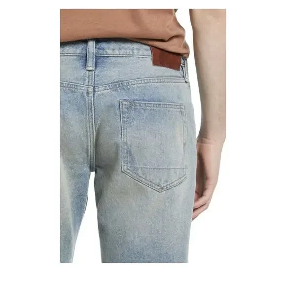 AllSaints Switch Ripped Damaged Cutoff Denim Shorts Size 30